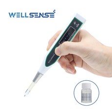 웰센스 디지털 염도계 인솔트 전문가 업소용 염도 측정기 나트륨 마라 탕 식당 추천 염분계, 1개, 세라믹 인솔트 3000(30%)