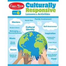 Evan-Moor Culturally Responsive Lessons and Activities Workbook grade 6 Teacher’s Resource Book, Evan-Moor Culturally Responsiv