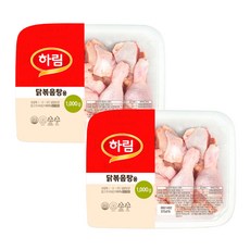하림 냉장 닭볶음탕 1kg 2팩, 2개
