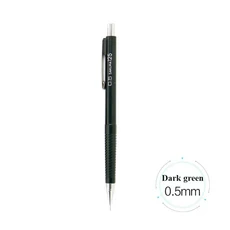 사쿠라 샤프 펜슬 0.30.50.70.9mm 프레스 자동 연필 추진 스케치 용품, 0.5mm Dark green