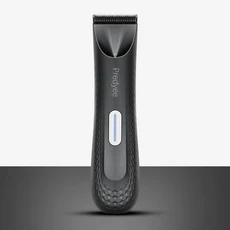 남성용 사타구니 털용 전기 트리머: 다용도 바디 그루머 및 교체 가능한 세라믹 블레이드가 포함된 방수 음, 01 회색