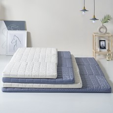 탄탄한 허리에 좋은 매트리스 접이식 침대 토퍼 1인용 바닥 수면매트 5cm MS