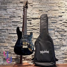 Mojolnir M50S II 電吉他 聖托里尼黑金款 可切單拾音器 鎖定式弦鈕, 1個