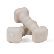 스케쳐스 플로우 사각 아령 덤벨, 0.5kg, 1세트