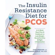 (영문도서) The Insulin Resistance Diet for Pcos: A 4-Week Meal Plan and Cookbook to Lose Weight Boost F... Paperback, Rockridge Press, English, 9781623159023