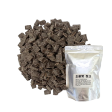 (소분) 선인 다크 초콜릿 청크 10x8x4mm, 1개, 200g