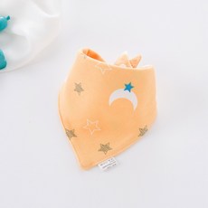 DIU 嬰兒三角巾純棉口水巾男寶寶圍嘴口水圍兜新生兒童圍脖女圍巾秋冬
