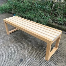 야외 야외벤치 의자 공원 테라스 대기 인테리어 웨이팅, H. 만주물푸레나무 1.2m 40cm 45cm