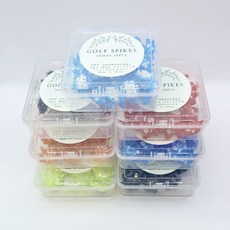 i-D 아이디 골프스파이크(18pcs), 1세트, F-1 라임