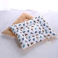 加厚寵物墊 狗窩 貓窩 睡墊, 1個, 白色小馬,S, 白色小馬