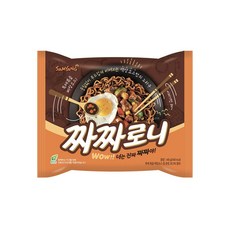 삼양 짜짜로니 140g, 4개