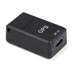 차량용 GPS 내비게이션 위치추적기 차량용 자석 마운트 추적 USB 충전식 장치, Black