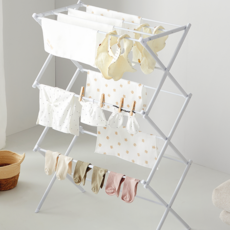 리스페토 빨래건조대 튼튼한 접이식 건조대, 올화이트