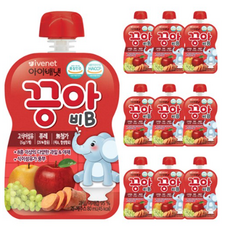 아이배냇 끙아 과일야채주스 80ml, 95% 과일/야채 B