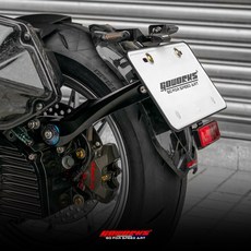 GOWORKS MMBCU DRG2曼巴碳纖維後土除含牌照板下移擋泥板, 亮面鍛造紋/紅色,神秘藍, 1個