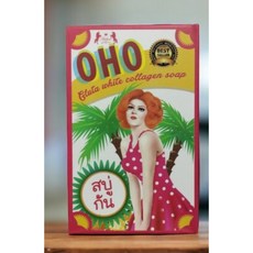 OHO Gluta White Collagen Soap 溫和清潔皂, 1個, 屁屁, 100g