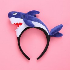 웅이몰 품질 좋고 가성비 뛰어난 상어 머리띠 죠스 샤크 헤어밴드 할로윈 지금 나에게 필요한 MUST HAVE 아이템, 1개
