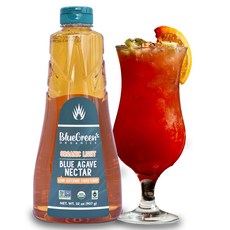 블루 그린 오가닉스 아가베 시럽 프리 비건 저탄수화 BLUE GREEN ORGANICS Agave syrup Gluten free Vegan Low Carb Or, 1개