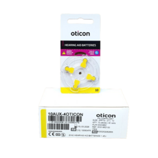 오티콘 보청기 배터리 건전지 밧데리 약, 1세트, 오티콘 10A