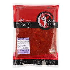웰빙창젓1kg/여우마을x3개, 3개, 1kg