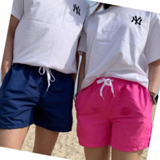 커플반바지 (청결공감) 생기발랄 커플 비비드 비치반바지