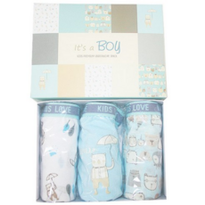 남아용 밴드삼각팬티 3종세트 밴드601 우산