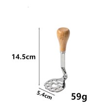 不鏽鋼土豆泥壓泥器 寶寶輔食搗泥神器, 1個