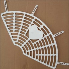 自行車防裙網 親子車安全護網 後座護網, 1個, 白色