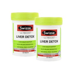 스위스 리버 아티초크 밀크씨슬 터메릭 Swisse LIVER Artichoke Milk thistle, 120정, 2개