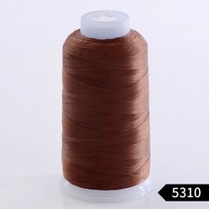 【針線】【送針】拉不斷的皮革綫 尼龍綫 手縫針綫 縫紉機綫 250D/3股細綫 風箏線 裁縫 車縫線 手縫線 縫紉線, 淺棕5310, 1個