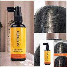 쿨링 두피영양제 100ml 두피쿨링 두피오일 헤어영양앰플 두피강화, 셀리넘헤어토닉 100ml, 1