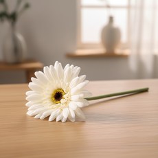 제인리빙 화이트 거베라 조화 조화도매