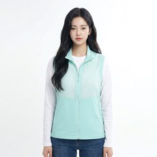 콜핑 여성 봄 속건성 매쉬 통기성 강화 사이드포켓 등산 조끼 2401VK280W