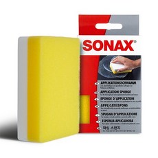 소낙스 왁싱 스펀지, yellow, 5개