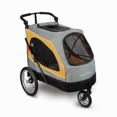 Petstro沛德奧寵物推車《701GC SKY LINE天際系列-45公斤》空間大/大狗/多狗, 錫蘭黃, 1個