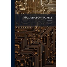 (영문도서)Moderator-topics; Volume 40 Paperback, Nabu Press, English, 9781274512451