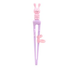 韓國製 Lilfant 極限MAX 學習筷 易握 第一階段學習筷 左手 右手 兒童筷子 學習筷左手 大耳狗 酷洛米 兎子, 1個, 兎子(左手)