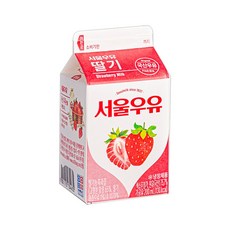 서울우유 딸기우유, 9개, 200ml