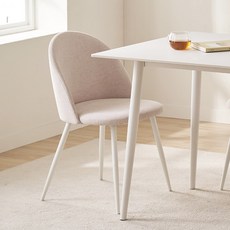 [삼익가구]루티스 기능성 패브릭 디자인 의자(1EA), 오트밀, 1개