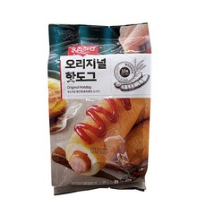 요리하다 오리지널 핫도그, 단품, 400g, 1개