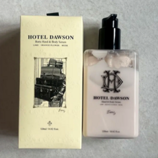 [정품샵] 호텔도슨 그레타 핸드 & 바디 로션 호텔도슨핸드로션 호텔도슨바디로션 플로럴향 머스크 잔향, 320ml, 1개