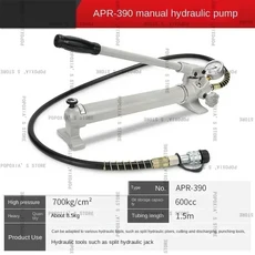 휴대용 220v 수동 유압 펌프 APR-390 마이크로 오일 펌프 소형 고압 오일 압력 펌프 유압 프레스, 1) SKU1, 01 SKU1