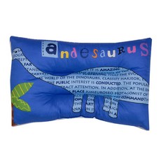 포근한 순면 시원한 3D 매쉬 양면 유아동 아기베개, 05_티라노블루 매쉬베개