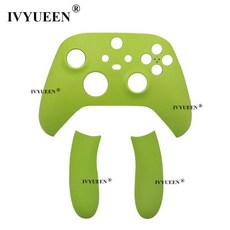 IVYUEEN Xbox 시리즈 X S 코어 컨트롤러용 교체 하우징 쉘 케이스 전면 커버 후면 레일 미네랄 그레이 카모 케이스, Electric Volt_2, 1개