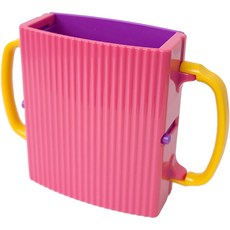 일본 이노마타 사이즈조절 종이팩홀더 유아 아기 음료 도우미, 핑크, 250ml, 1개