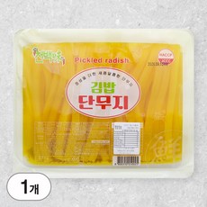 아트푸드 김밥 단무지, 1개, 2.7kg