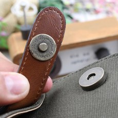 아유디 스프링 자석단추 똑딱이 단추 부자재, (낱)스프링자석 골드14mm, 1개