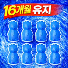 조온하루 오래가는 화장실 청소 변기세정제 클리너, 8개, 200ml