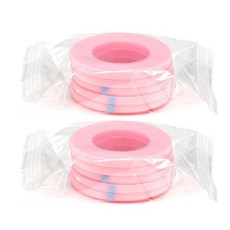 속눈썹 익스텐션 테이프 메이크업 통기성 알레르기 방지 찢어지기 쉬움 전문 속눈썹 테이프 도매 4mm 너비, 07 10PCS PINK TAPE, 1개