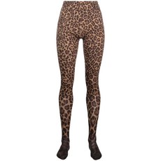 발렌티노 가라바니 레오파드 프린트 타이즈